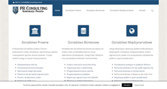 Desktop Screenshot of prconsulting.com.pl