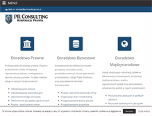 Tablet Screenshot of prconsulting.com.pl